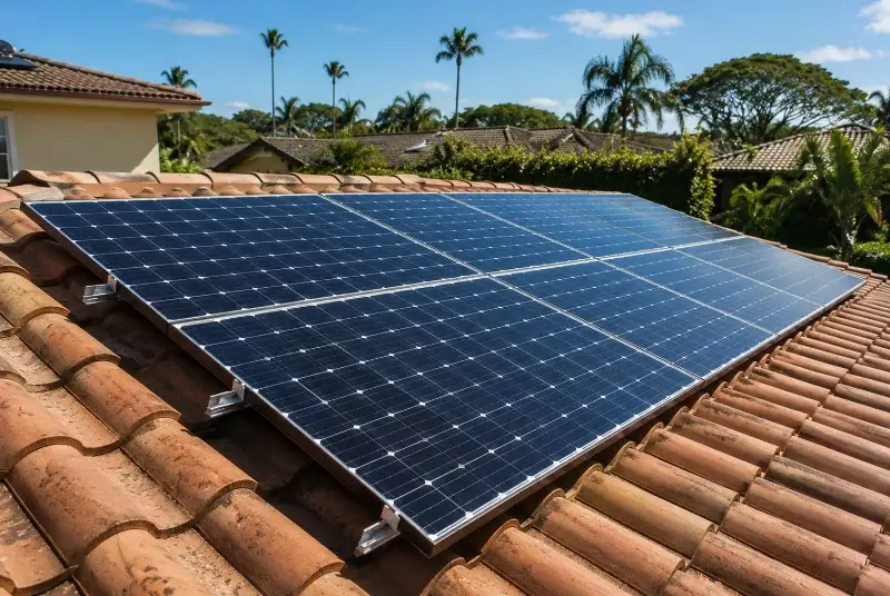 Installation de panneaux solaires à Valherbasse